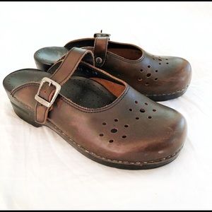 Dansko Merrie Clogs Oiled Leather size 39